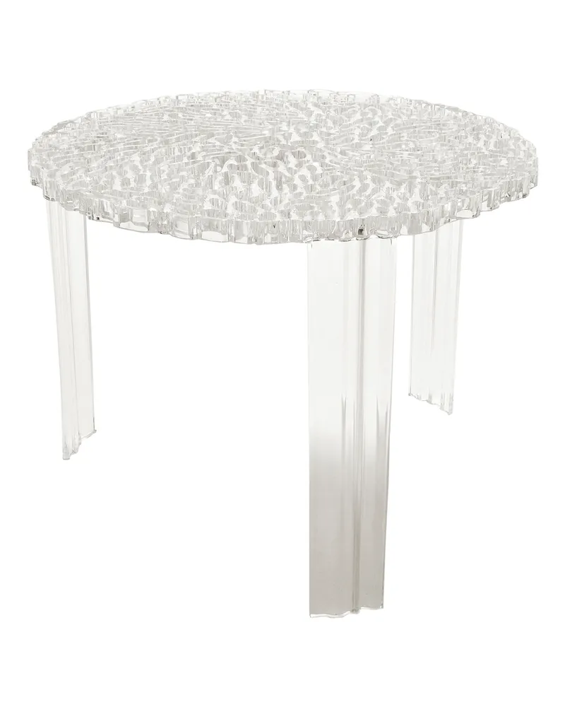 Kartell Couchtisch T-Table - Rot - Soft-Touch-PMMA - Designer Patricia Urquiola 