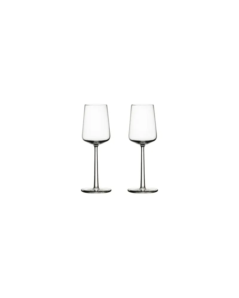 iittala Weißweinglas Essence - Transparent - Glas - Designer Alfredo Häberli 