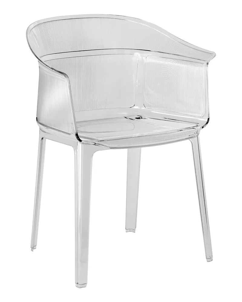 Kartell Stapelbarer Sessel - Transparent - Polykarbonat - Designer Ronan & Erwan Bouroullec 