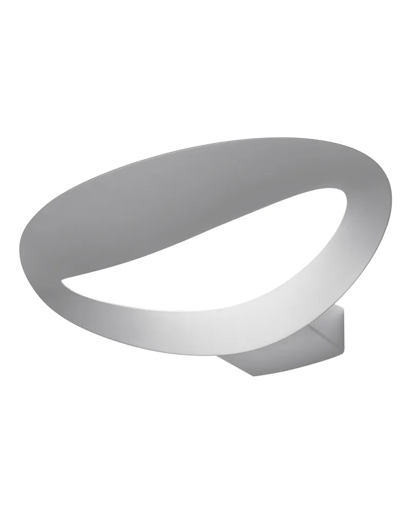 Artemide Wandleuchte Mesmeri - Weiß - klarlackbeschichtetes Aluminium - Designer Eric Solé 