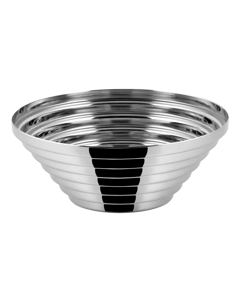 Alessi Korb Archivio - Silber - polierter rostfreier Stahl - Designer Giulio Confalonieri 
