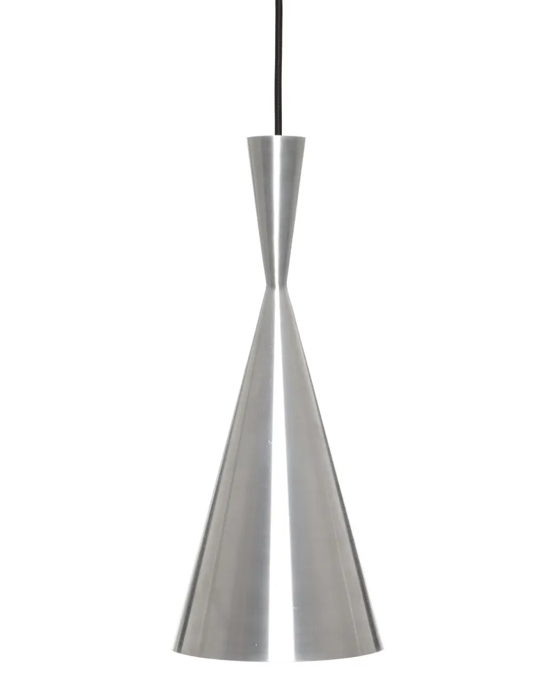 Tom Dixon Pendelleuchte Unbeaten - Silber - Gesponnenes Aluminium - Designer Tom Dixon 