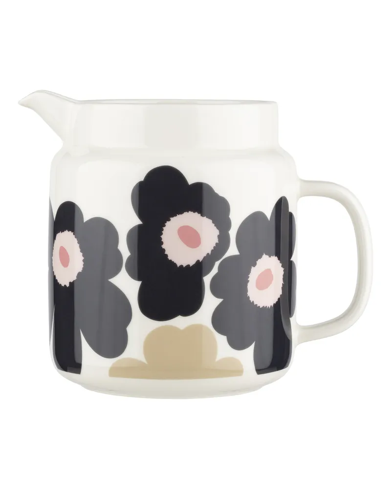 Marimekko Karaffe Unikko - Bunt - Sandstein - Designer Maija Isola 