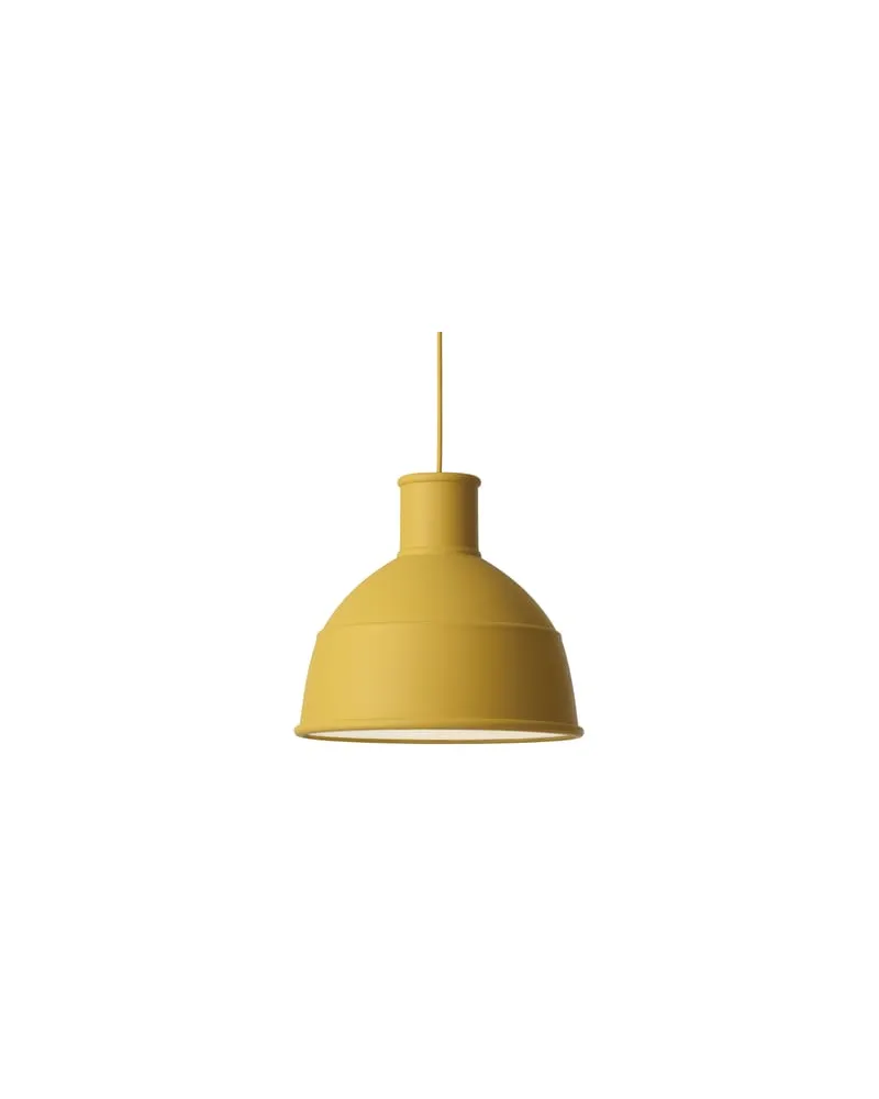 Muuto Pendelleuchte Unfold - Gelb - Silikon - Designer Form Us With Love 