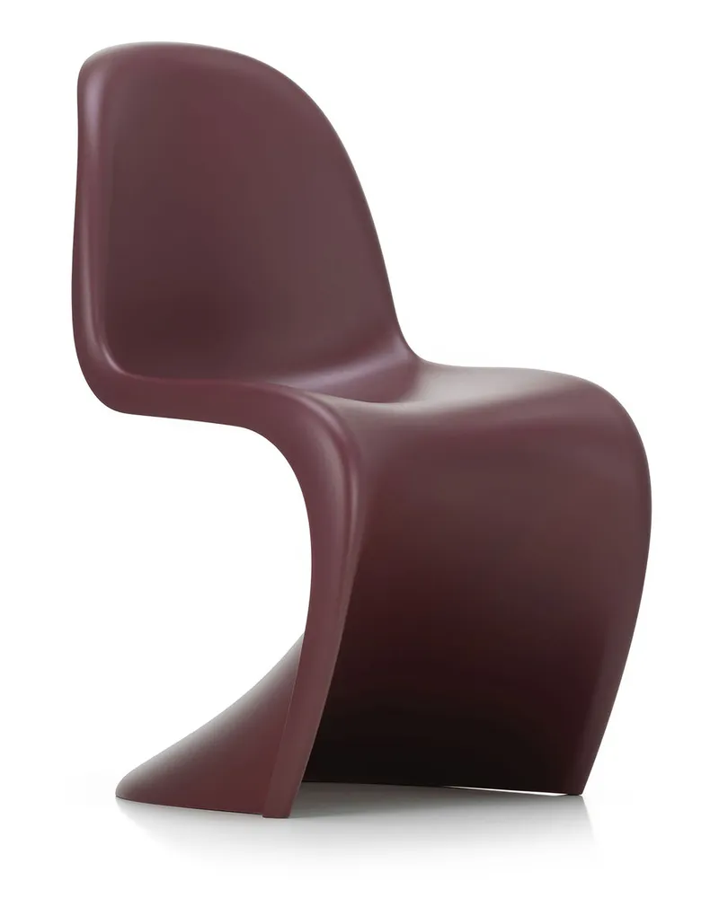 Vitra Stuhl Panton Chair - Rot - Gefärbtes Polypropylen - Designer Verner Panton 