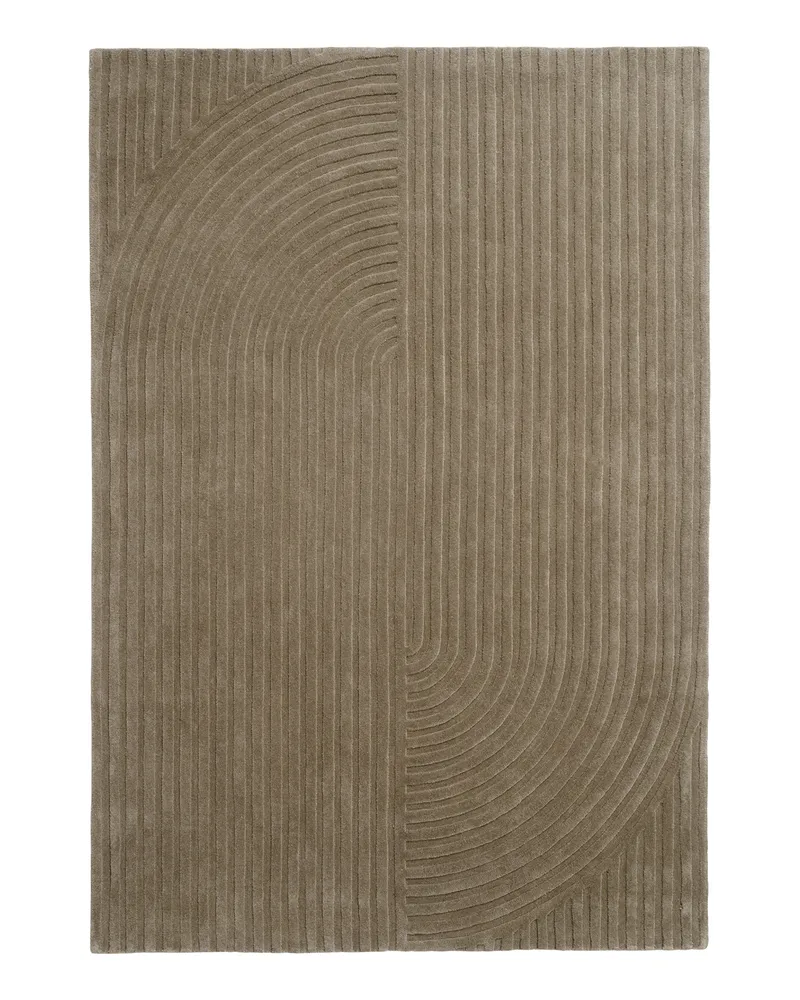 Muuto Teppich Relevo - Braun - Wolle aus Neuseeland - Designer Studiopepe 