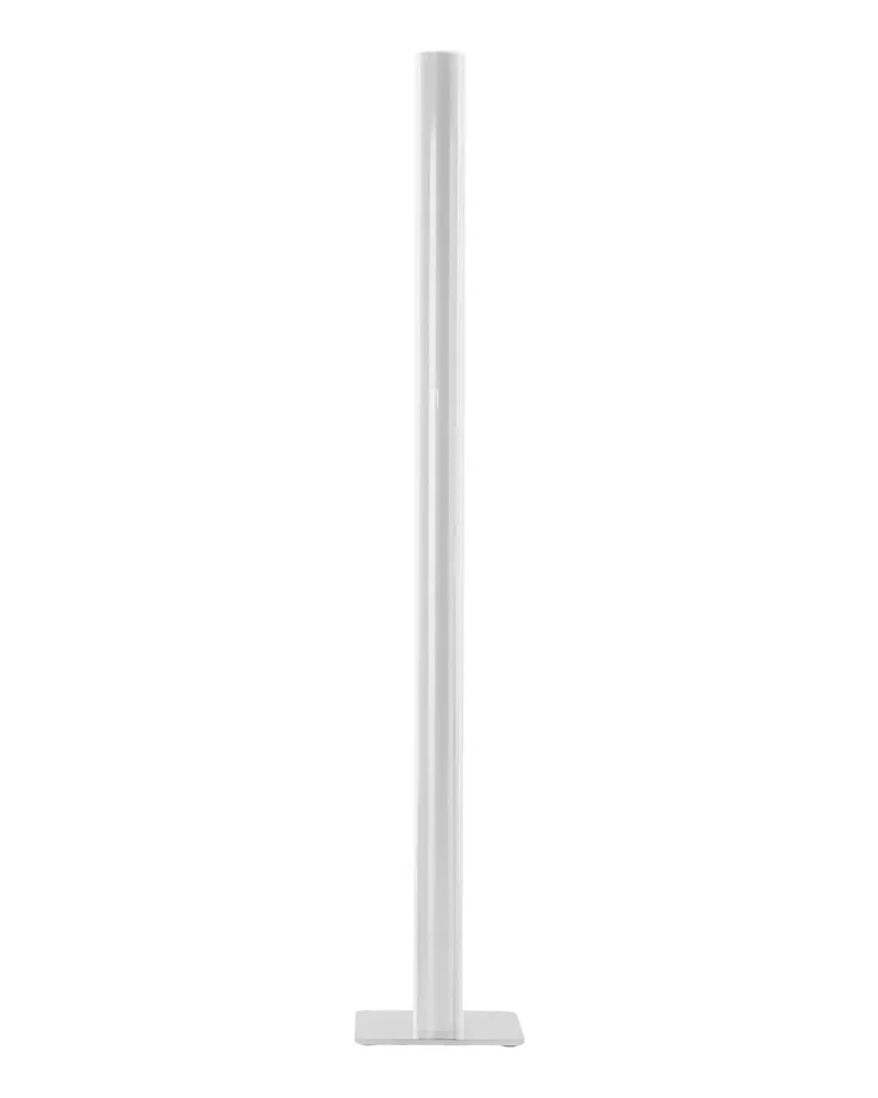 Artemide Stehleuchte Ilio - Silber - bemalter Stahl - Designer Ernesto Gismondi 