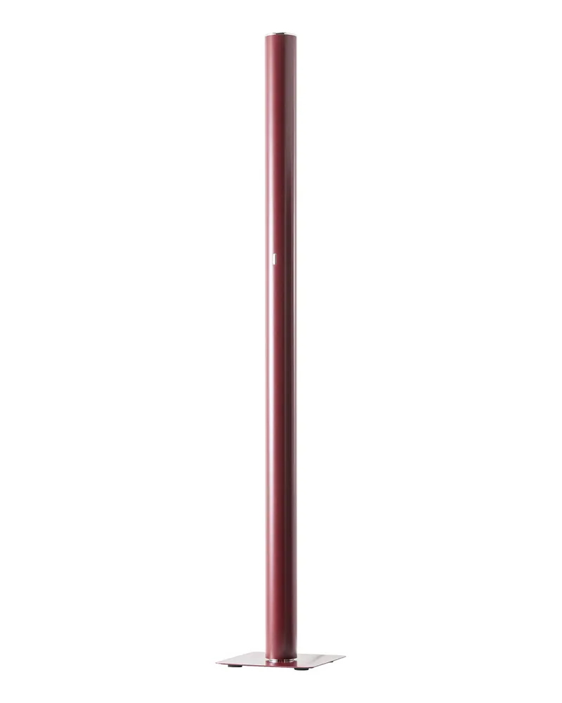Artemide Stehleuchte Ilio - Silber - bemalter Stahl - Designer Ernesto Gismondi 