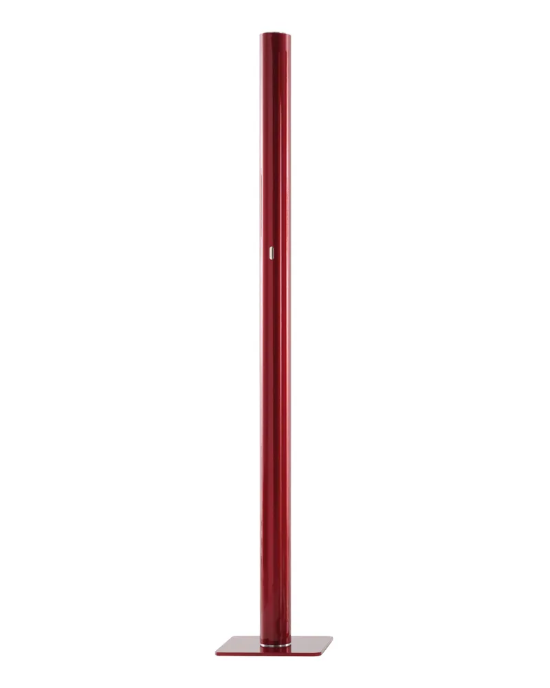 Artemide Stehleuchte Ilio - Silber - bemalter Stahl - Designer Ernesto Gismondi 