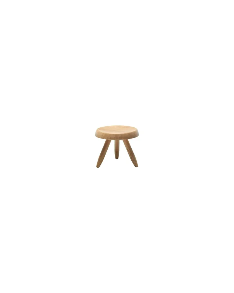 Cassina Hocker i Maestri - Holz natur - massive Eiche - Designer Charlotte Perriand 