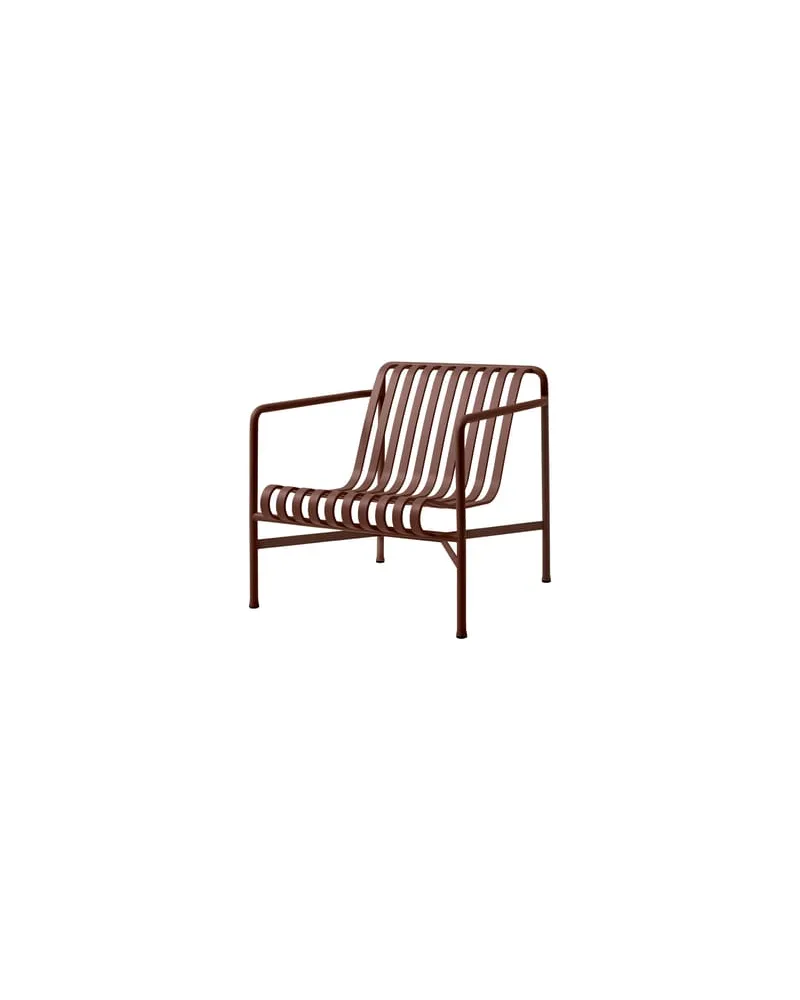 Hay Lounge Sessel Palissade - Rot - Stahl - Designer Ronan & Erwan Bouroullec 