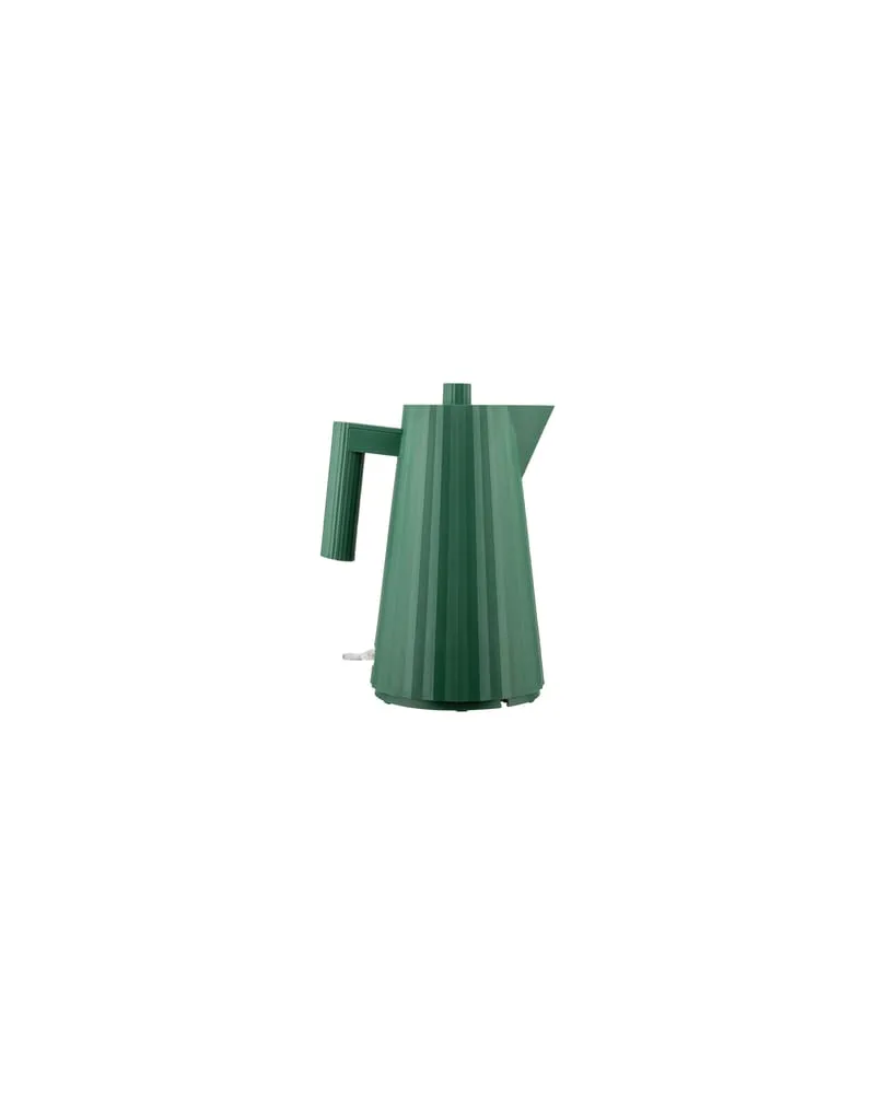 Alessi Wasserkocher Plissé - Grün - thermoplastisches Harz - Designer Michele de Lucchi 