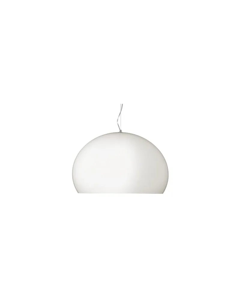 Kartell Pendelleuchte FL/Y - Weiß - PMMA - Designer Ferruccio Laviani 