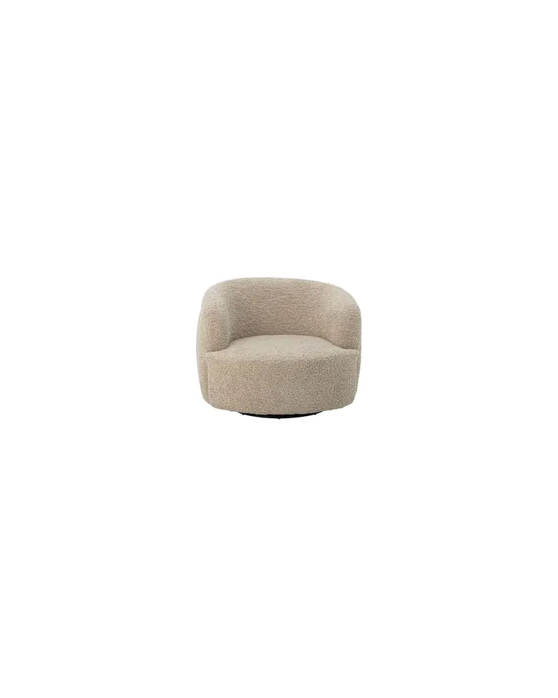 Bloomingville Gepolsterter Sessel Bocca - Beige - Schlingenpol 