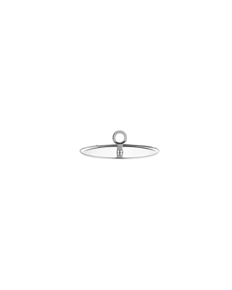 Christofle Servierplatte Oh - Metall - polierter Stahl 