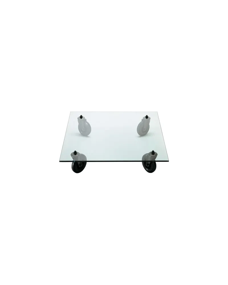 FontanaArte Couchtisch Gae Aulenti - Transparent - lackiertes Metall - Designer Gae Aulenti 