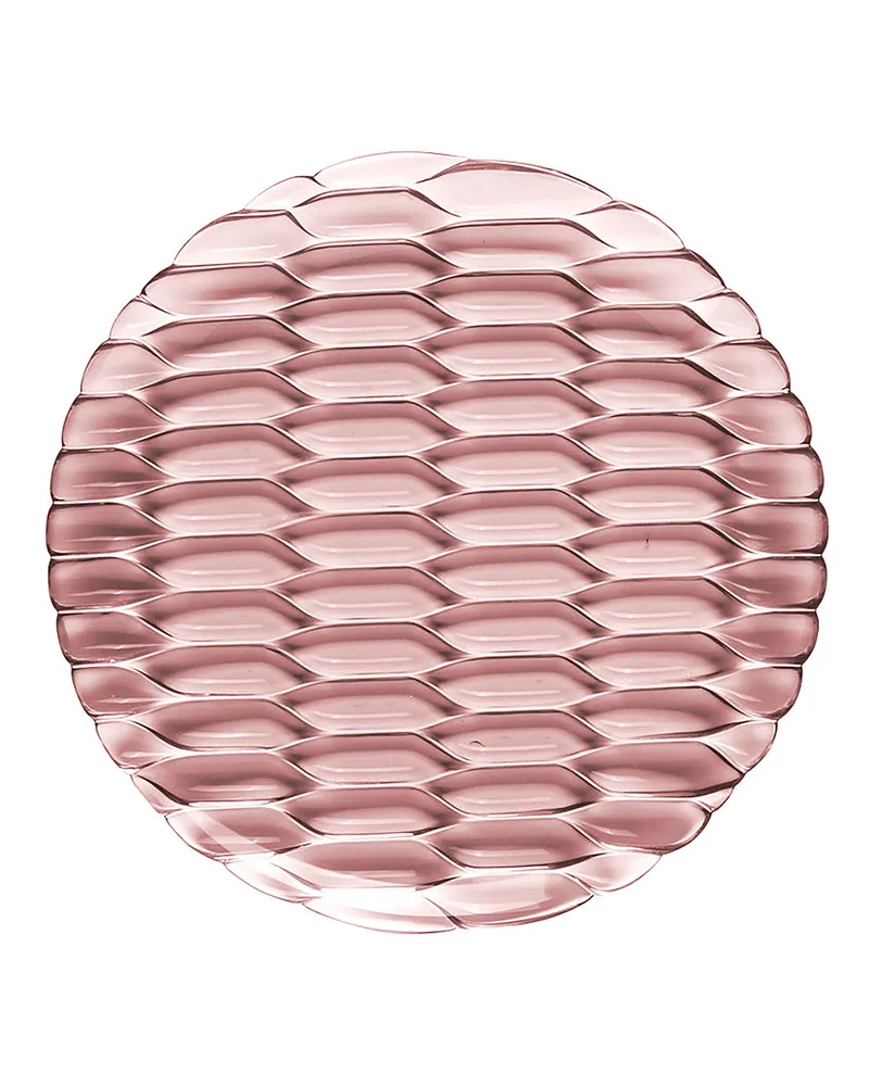 Kartell Dessertteller Jellies Family - Rosa - Thermoplastisches Polykarbonat - Designer Patricia Urquiola 