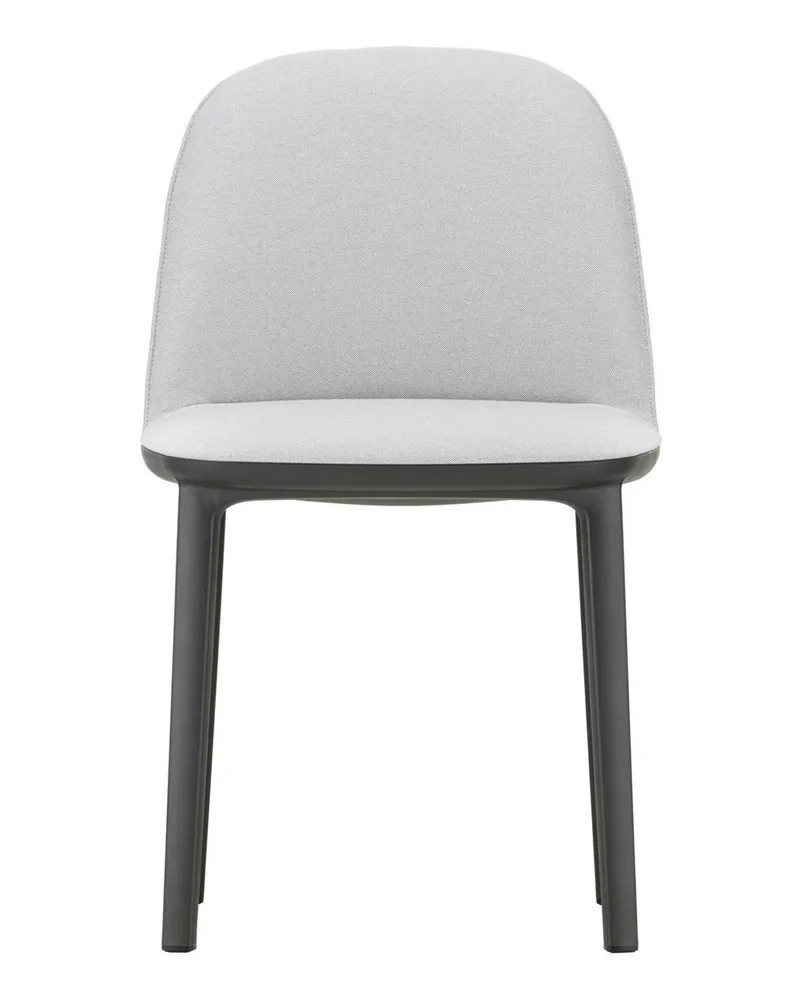 Vitra Gepolsterter Stuhl Softshell Chair - Grau - Glasfaserverstärktes Polyamid - Designer Ronan & Erwan Bouroullec 