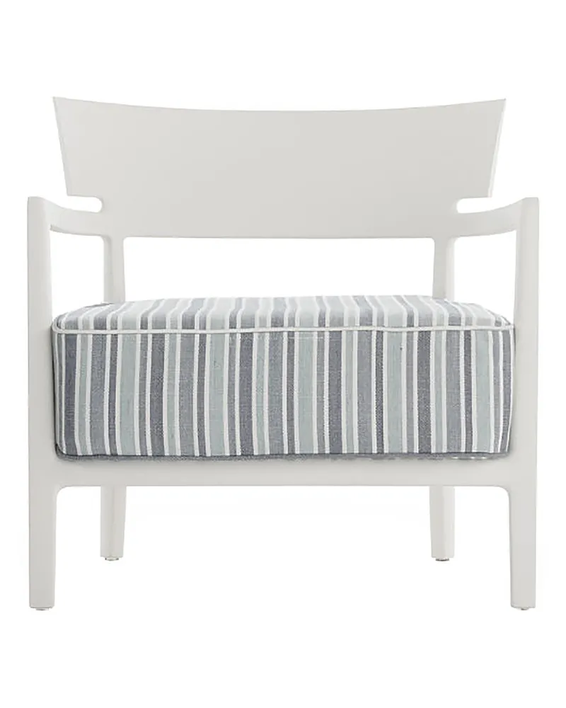 Kartell Gepolsterter Sessel Cara - Rot - Liberty-Stoff - Designer Philippe Starck 