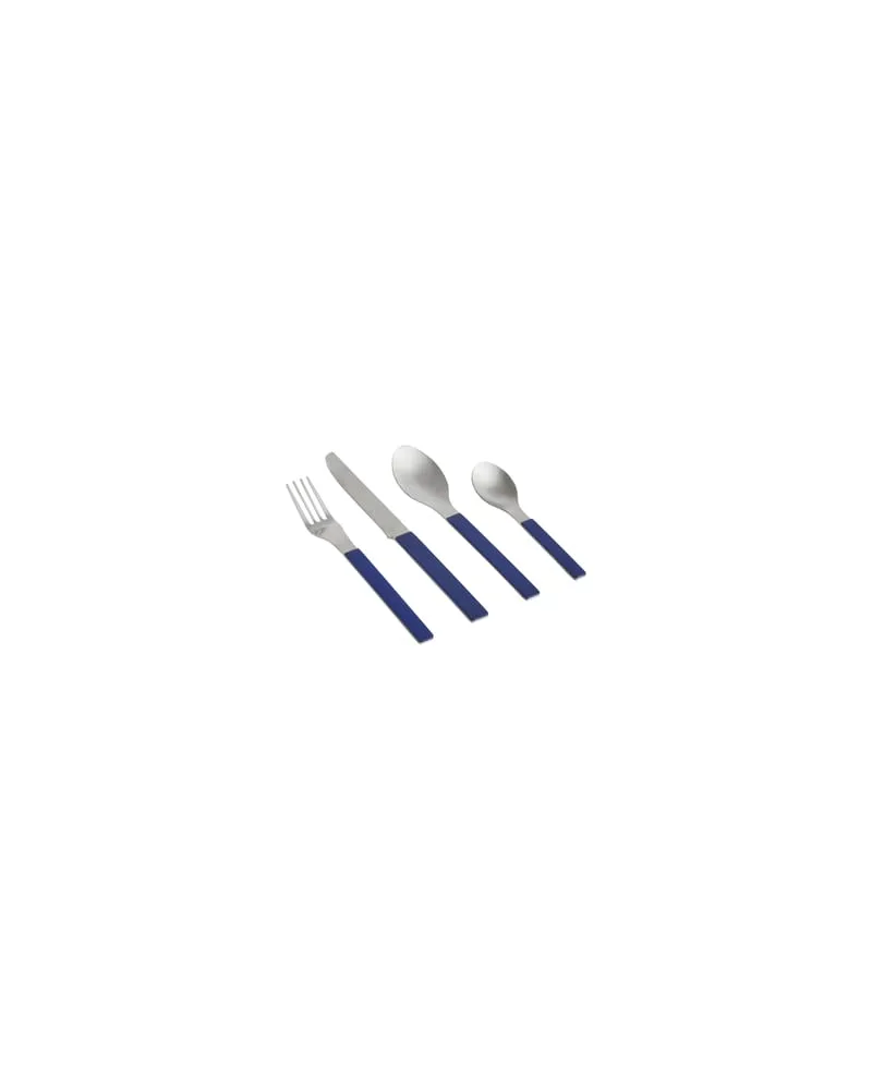 Hay Besteck Set MVS - Blau - rostfreier Stahl - Designer Muller Van Severen 