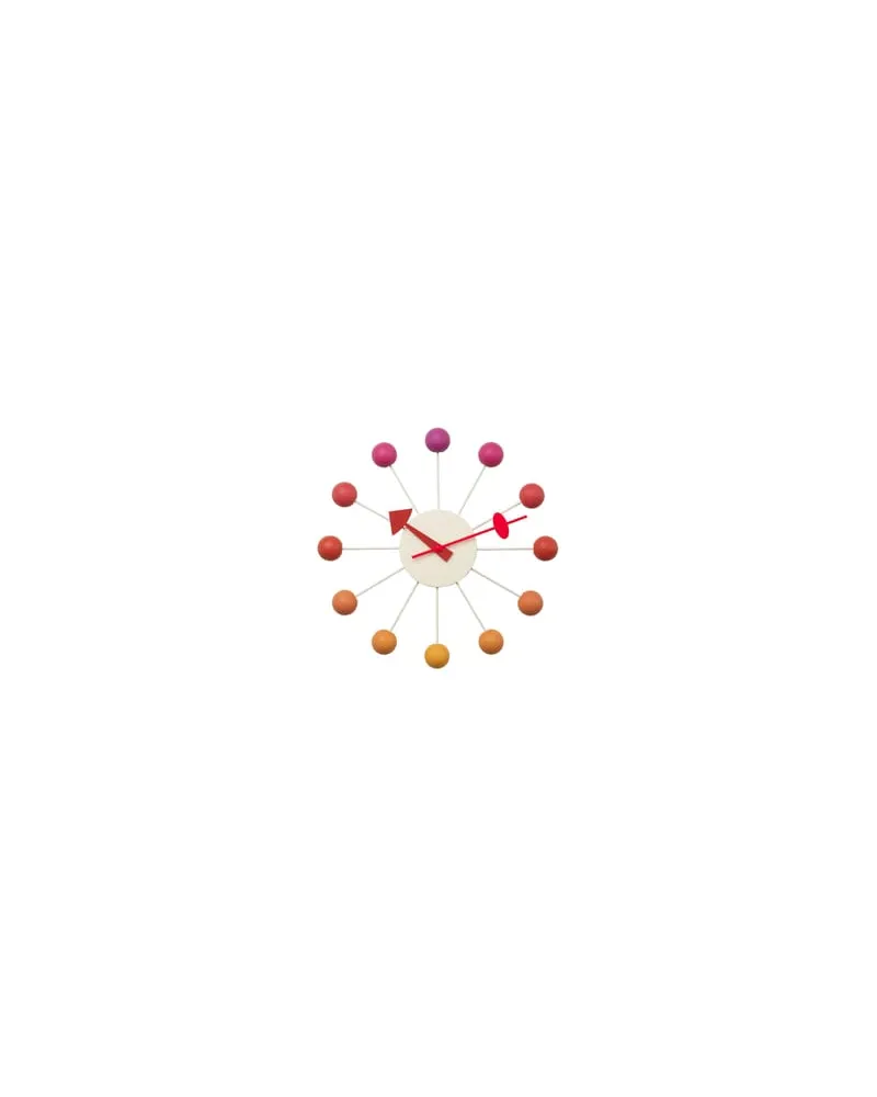 Vitra Wanduhr Nelson Clock - Bunt - bemaltes Holz - Designer George Nelson 