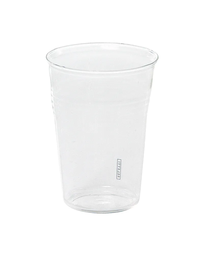 Seletti Wasserglas Estetico quotidiano - Transparent - Borosilikatglas - Designer Alessandro Zambelli 