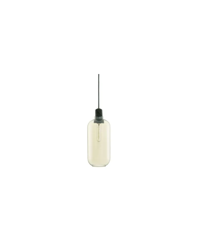 Normann Copenhagen Pendelleuchte Amp - Gold - Marmor - Designer Simon Legald 