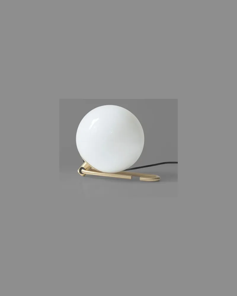 Artemide Tischleuchte nh - Gold - gebürstetes Messing - Designer Neri & Hu 