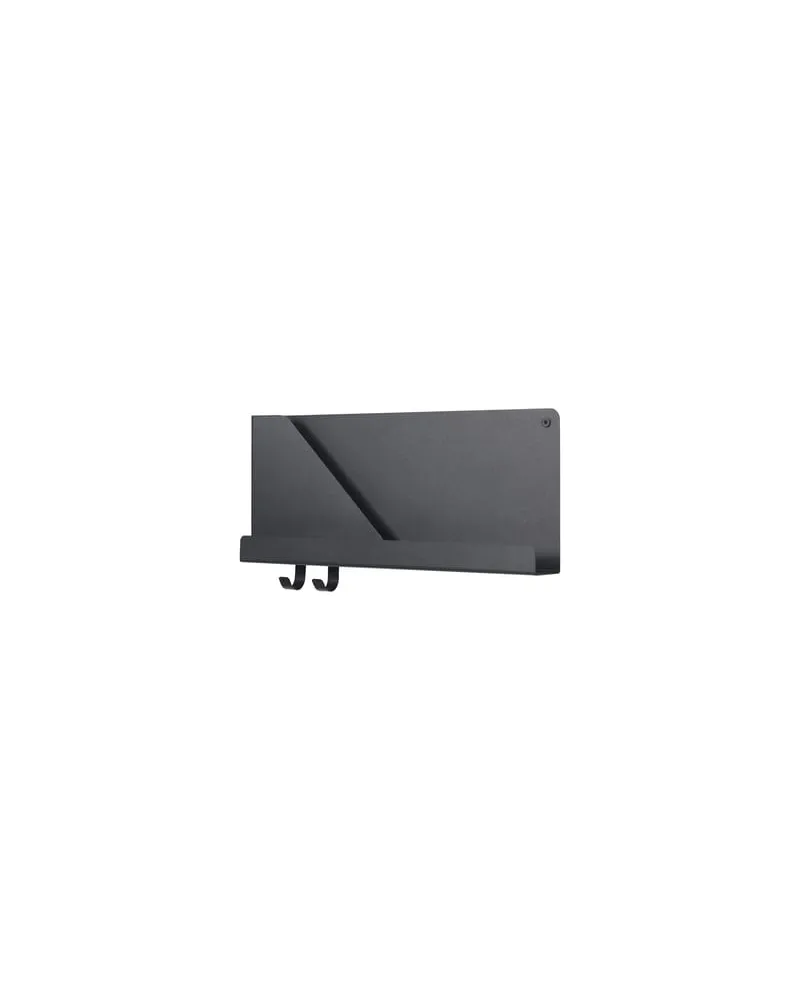 Muuto Regal Folded - Schwarz - lackierter Stahl - Designer Johan van Hengel 