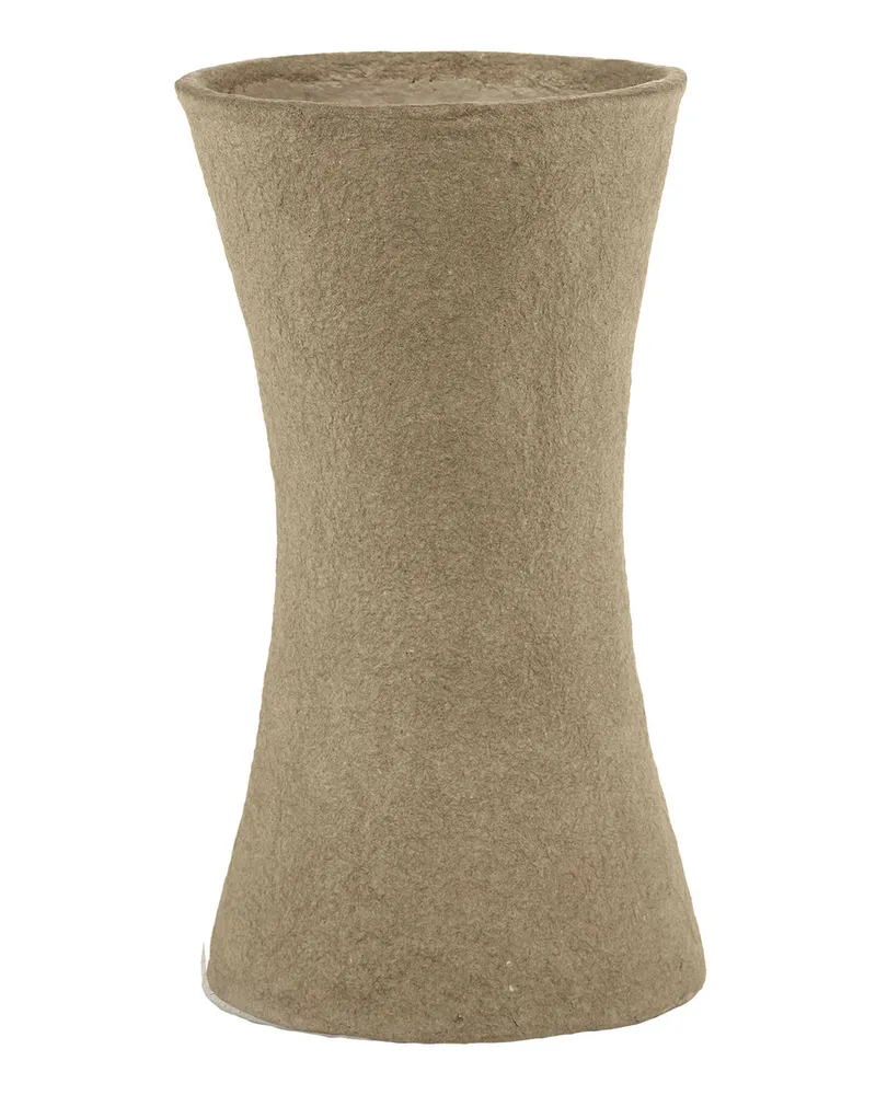 Serax Vase Earth - Beige - Recycelte Pappmaché - Designer Marie Michielssen 