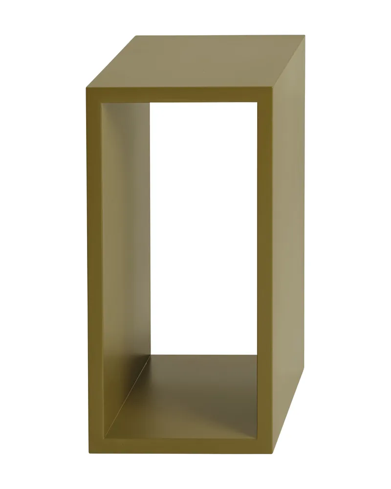 Muuto Regal Stacked - Grün - mitteldichte bemalte Holzfaserplatte - Designer Julien De Smedt 
