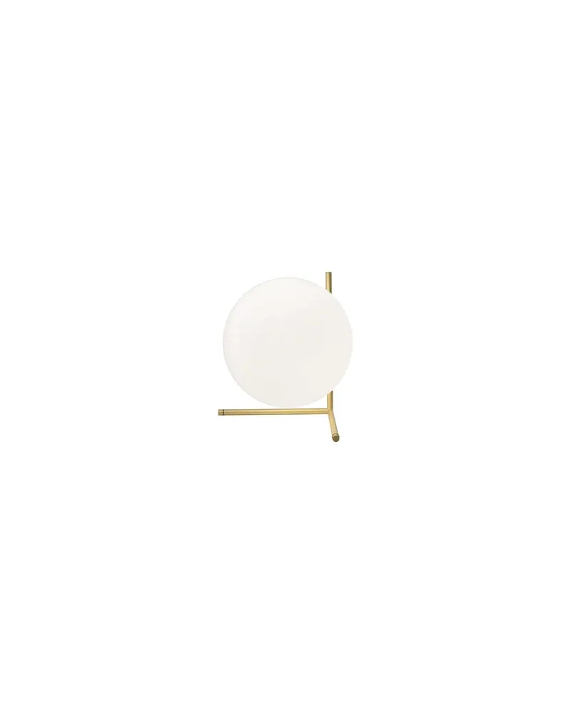 Flos Tischleuchte IC - Gold - gebürstetes Messing - Designer Michael Anastassiades 