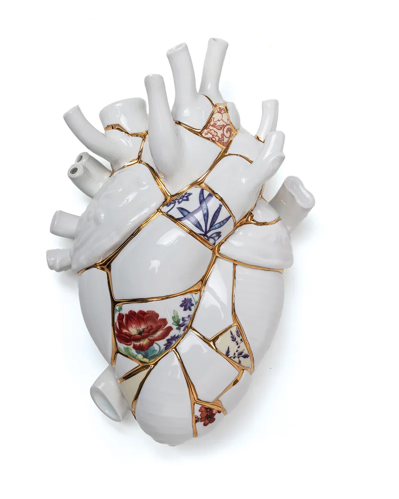 Seletti Vase Love in Bloom - Weiß - Designer Marcantonio 