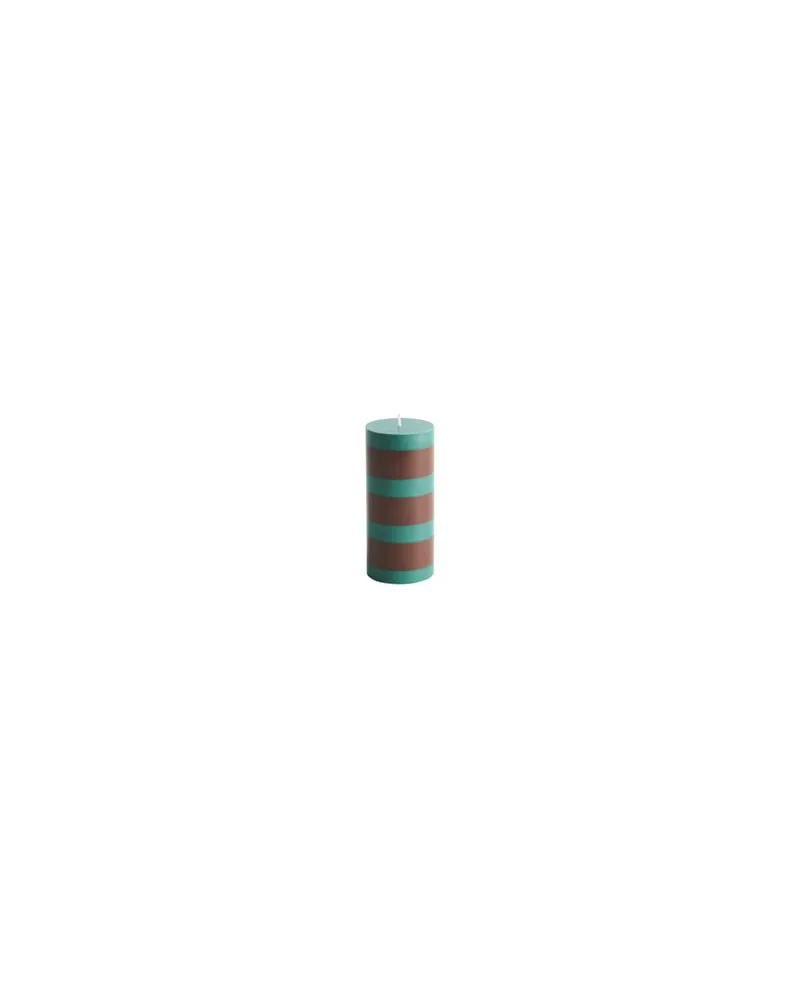 Hay Blockkerze Column - Bunt - Stearin 