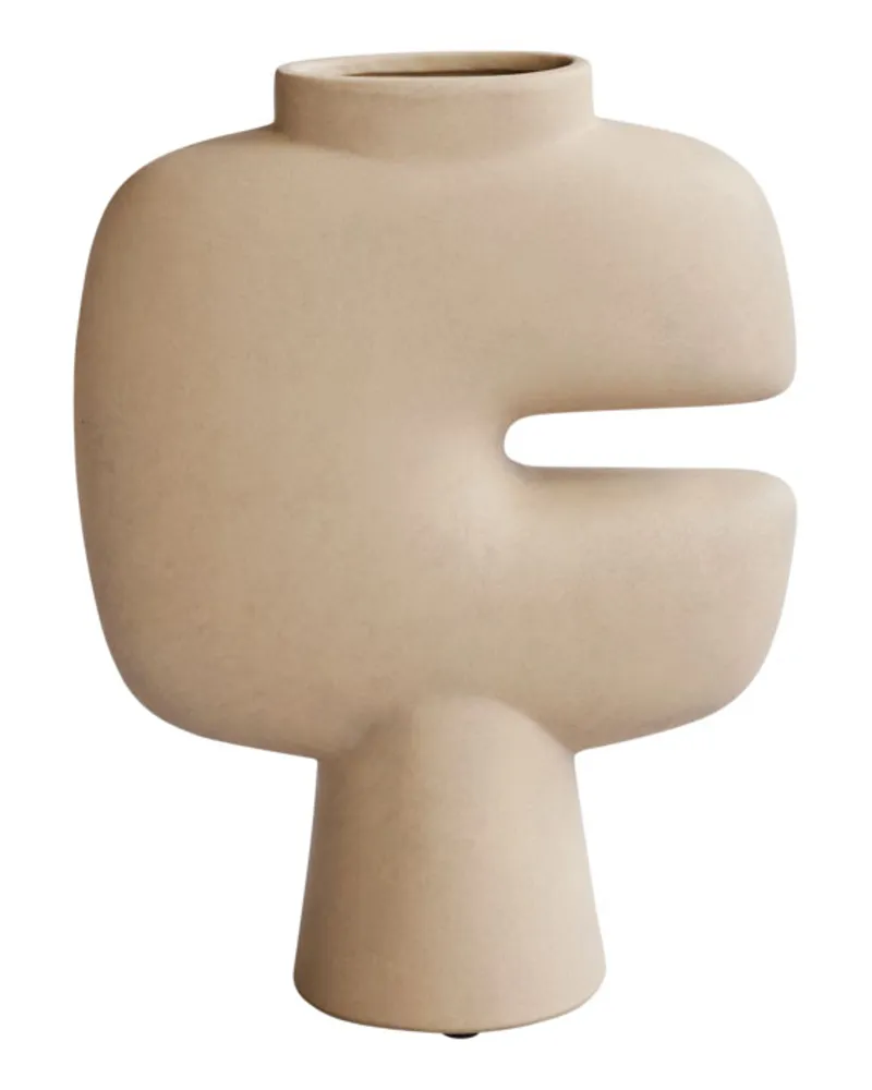 101 Copenhagen Vase Tribal - Weiß - Keramik - Designer Tommy Hyldahl 