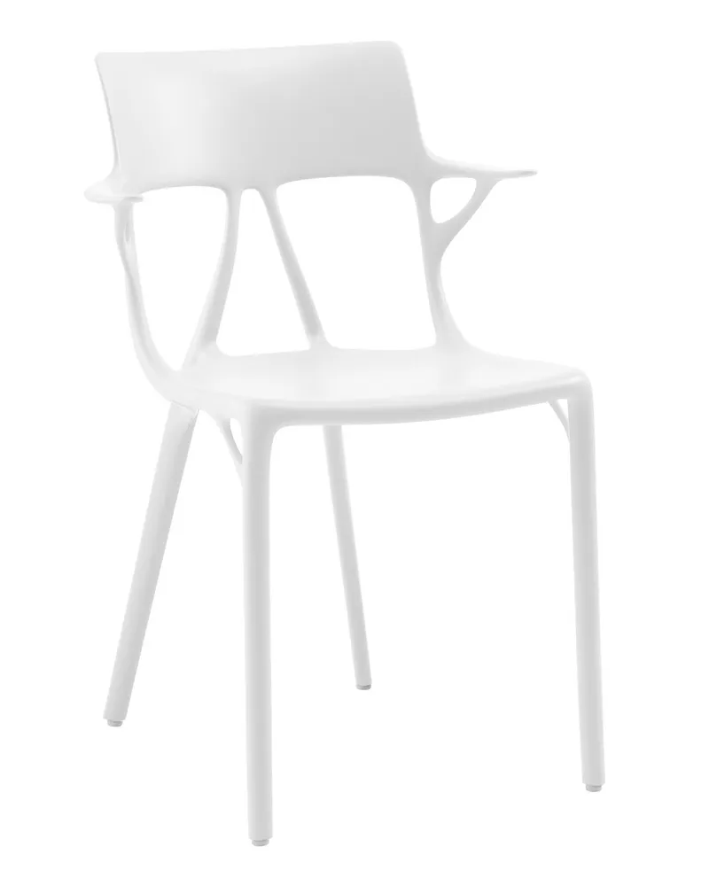Kartell Sessel A. I - Metall - Recyceltes thermoplast. Technopolymer - Designer Philippe Starck 