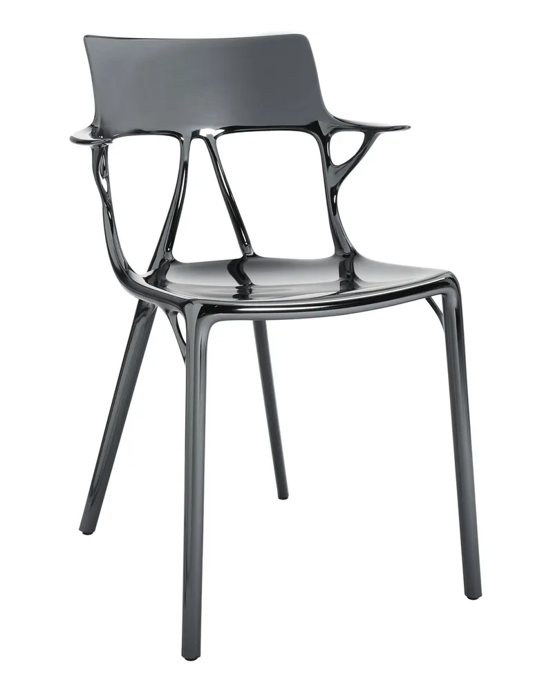 Kartell Sessel A. I - Metall - Recyceltes thermoplast. Technopolymer - Designer Philippe Starck 