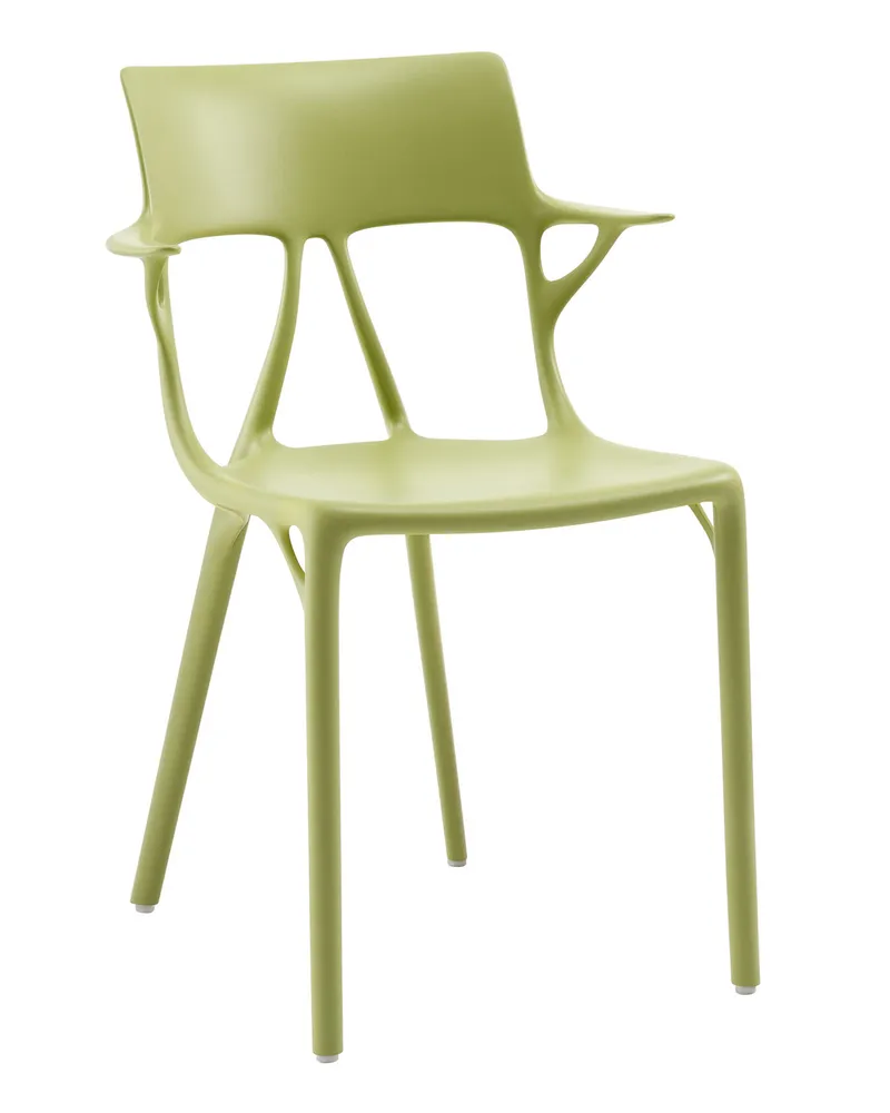 Kartell Sessel A. I - Metall - Recyceltes thermoplast. Technopolymer - Designer Philippe Starck 