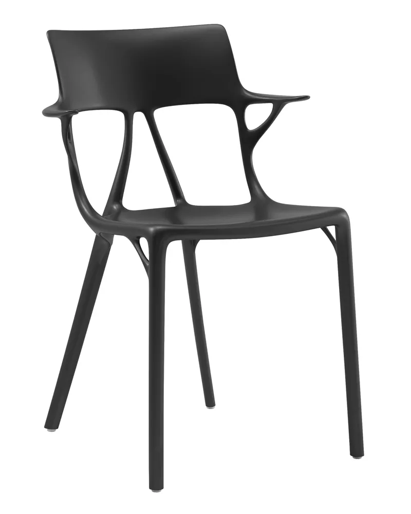 Kartell Sessel A. I - Metall - Recyceltes thermoplast. Technopolymer - Designer Philippe Starck 