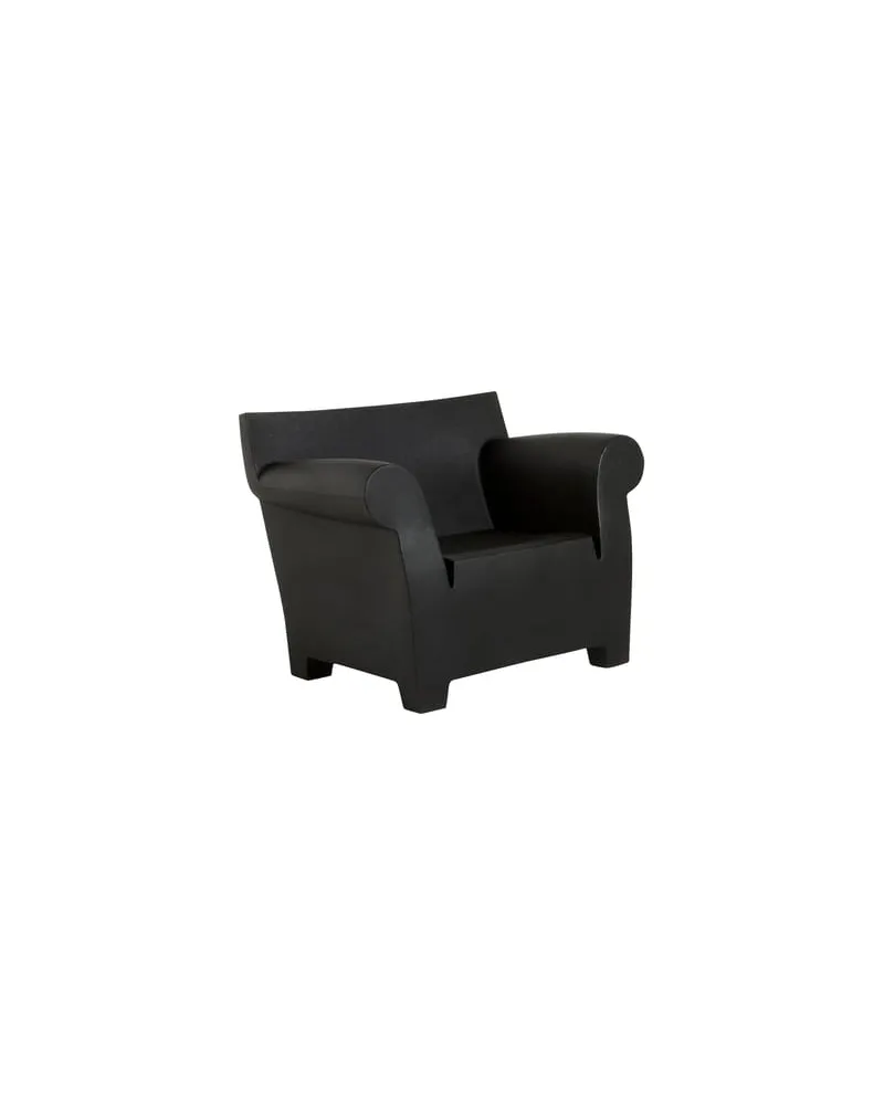 Kartell Sessel Bubble Club - Schwarz - Polyäthylen - Designer Philippe Starck 