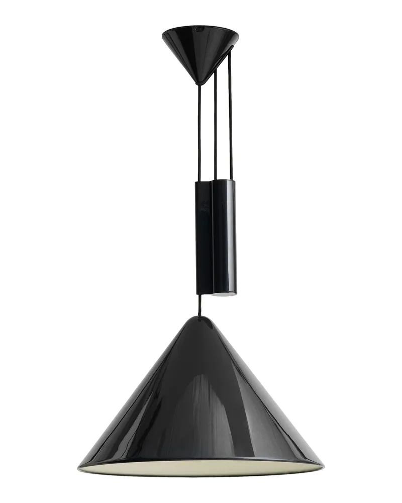 Hay Pendelleuchte Compass - Weiß - lackiertes Aluminium - Designer Julien Renault 