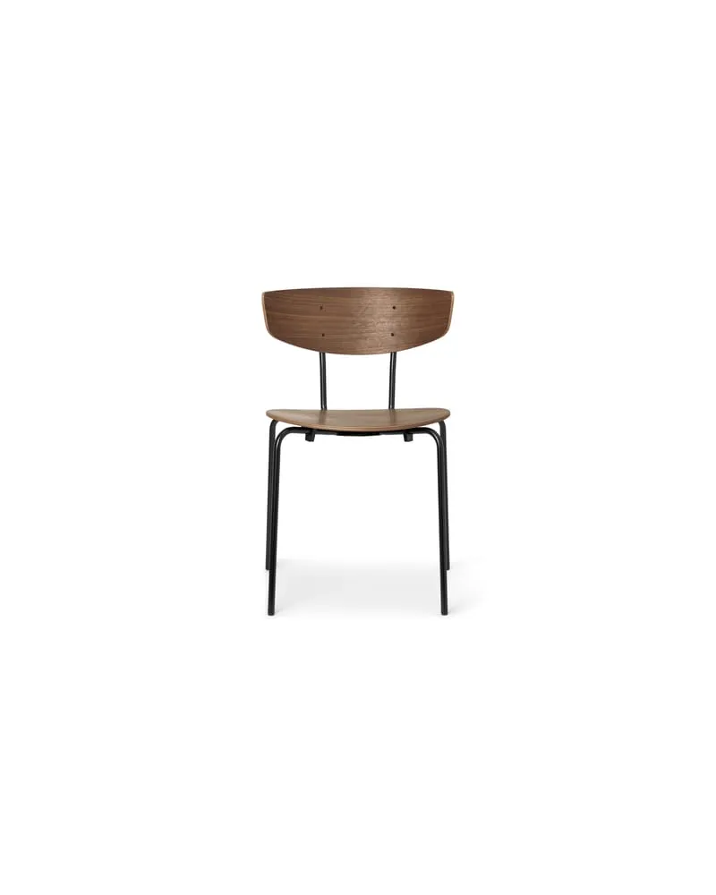 ferm LIVING Stapelbarer Stuhl Herman - Holz natur - Pulverbeschichteter Stahl - Designer Herman Studio 