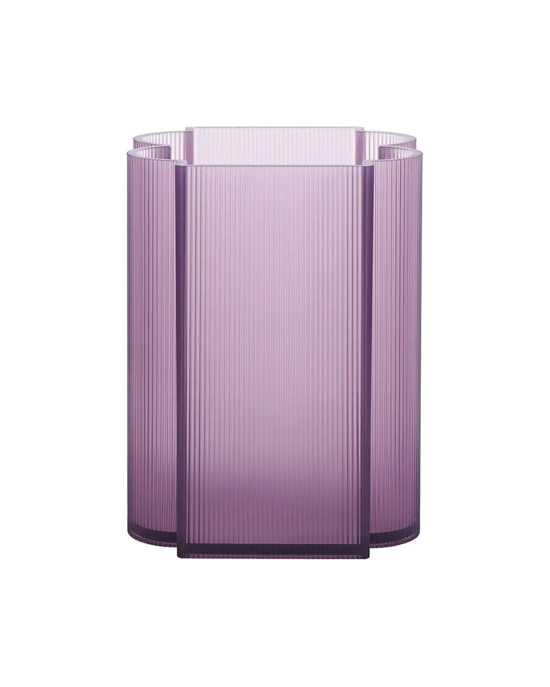 Kartell Vase Okra - Violett - Recyceltes PMMA - Designer Patricia Urquiola 