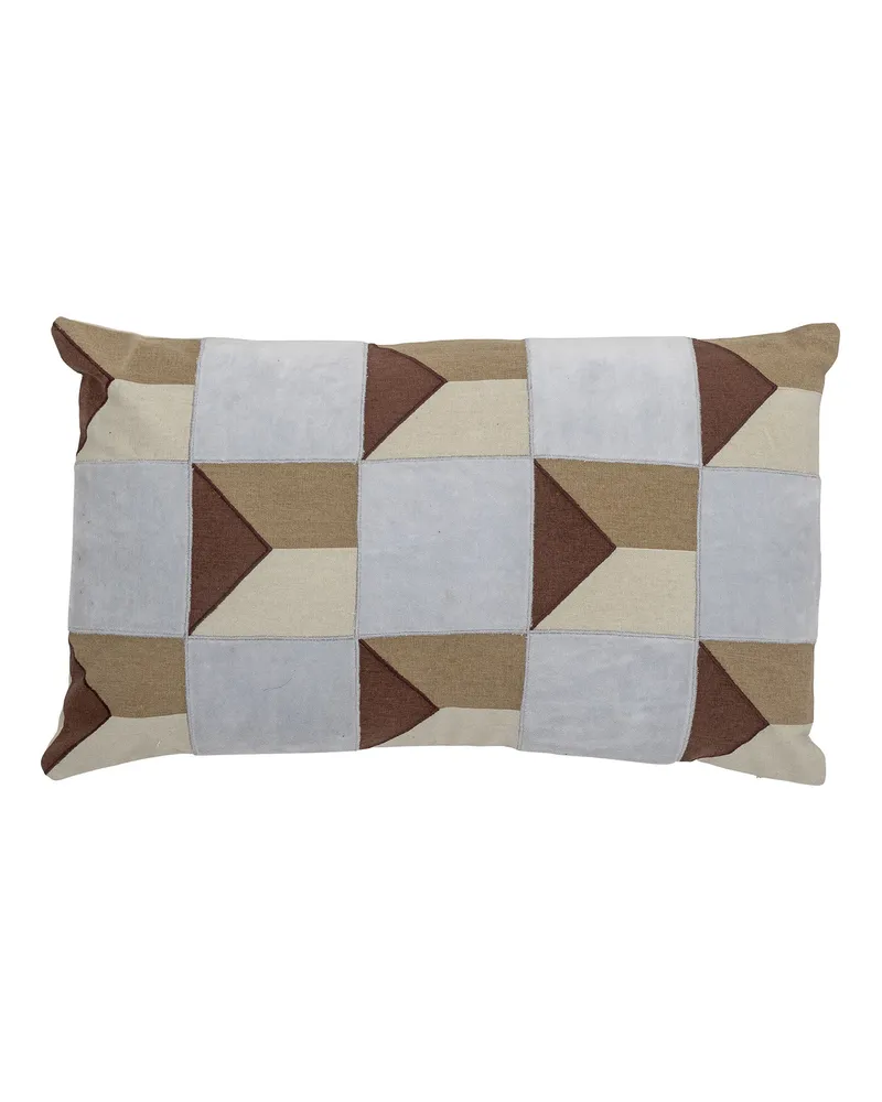 Bloomingville Kissen Coussin - Bunt - Baumwolle 