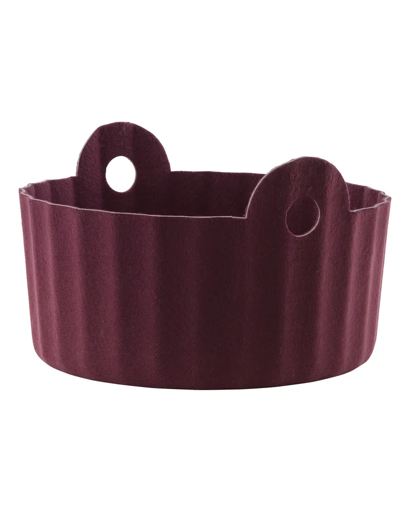 Normann Copenhagen Korb Colu - Grün - Recycelter PET-Filz - Designer Baptiste Vandaele 