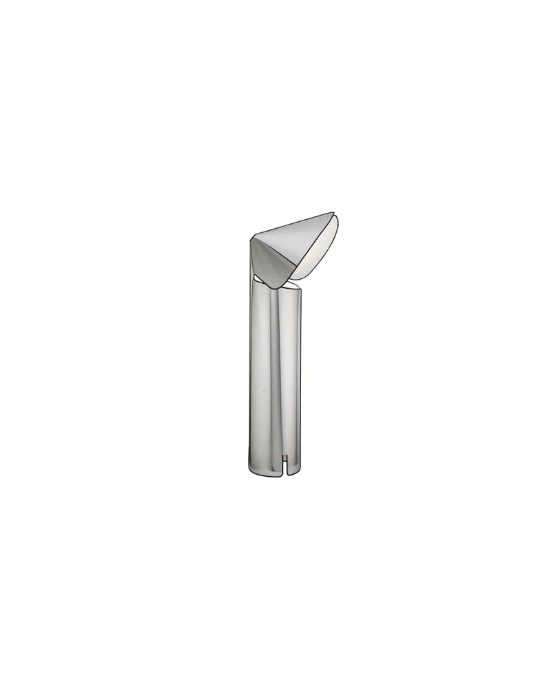 Flos Stehleuchte Chiara - Metall - rostfreier Stahl - Designer Mario Bellini 