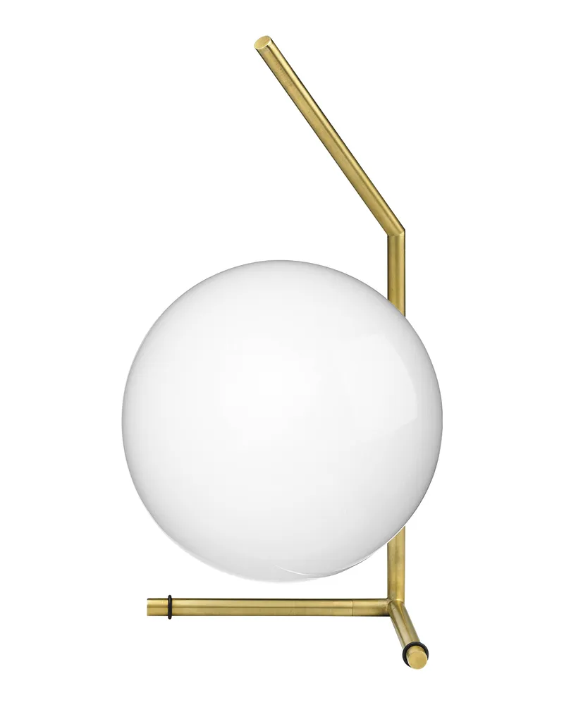 Flos Tischleuchte IC - Gold - Stahl 24 Karat Gold Finish - Designer Michael Anastassiades 