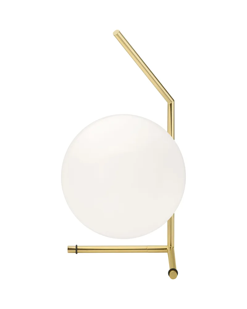Flos Tischleuchte IC - Gold - Stahl 24 Karat Gold Finish - Designer Michael Anastassiades 