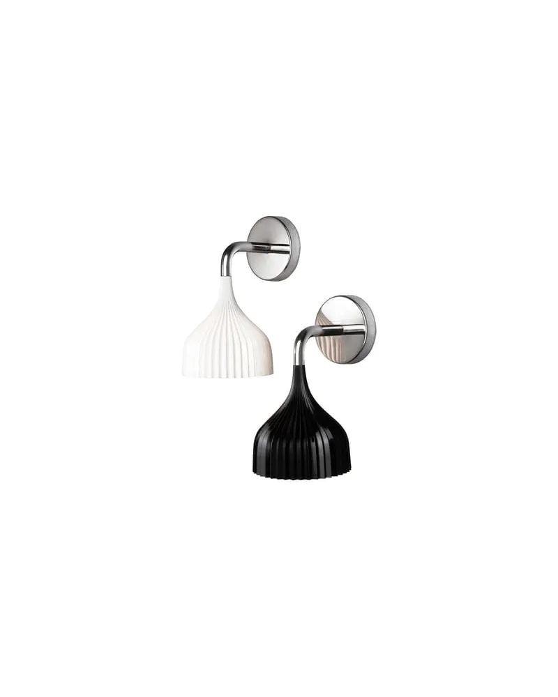 Kartell Wandleuchte E - Schwarz - Polycarbonat 2.0 - Designer Ferruccio Laviani 