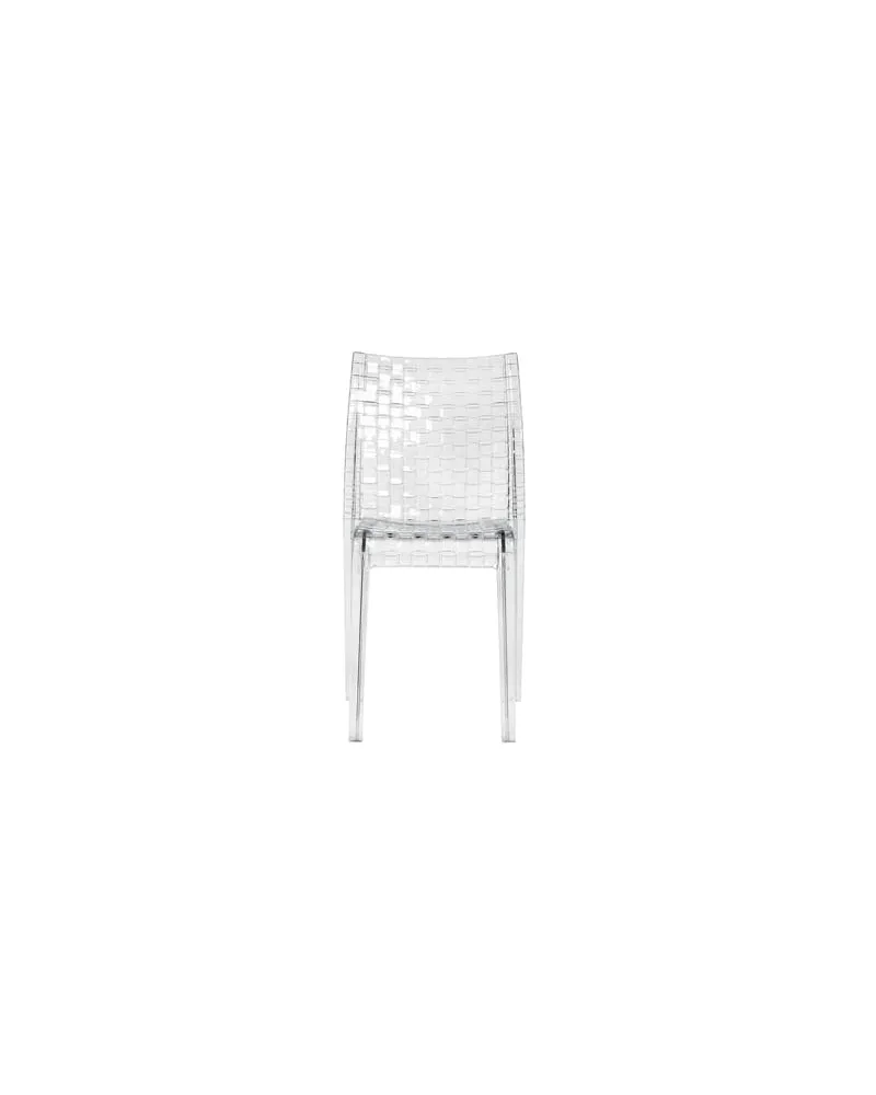 Kartell Stapelbarer Stuhl Ami Ami - Transparent - Polykarbonat - Designer Tokujin Yoshioka 